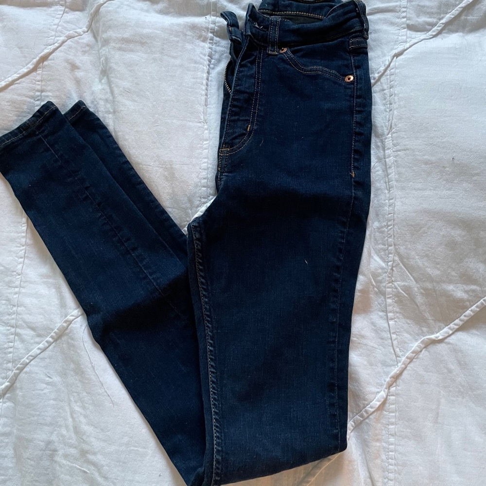 Monki High Waist Skinny Leg jeans